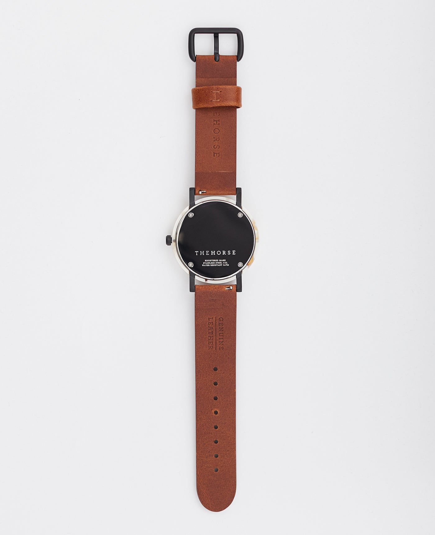 Premium Resin Watch with Nougat Shell Case, White Dial & Tan Leather Strap – Perfect for Casual, Business & Everyday Wear