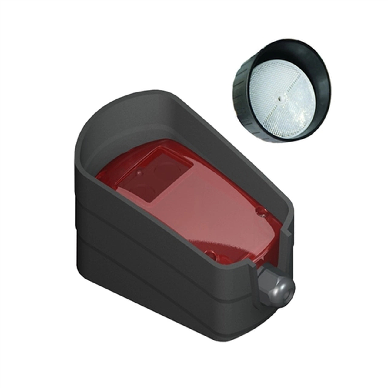 Aleko LM104 Reflection Photo Cell Infrared Sensor Photo Eye - Outdoor Security Lighting & Automatic Gate Control for Enhanced Safety