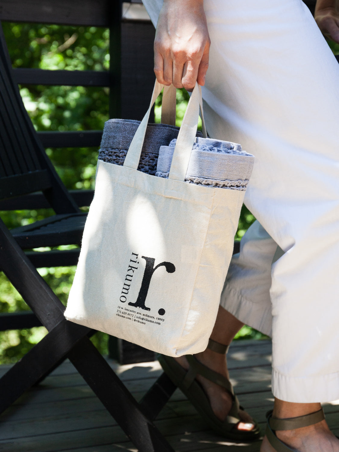 Eco-Friendly Reusable Rikumo Tote Bag - Durable Shopping & Grocery Tote for Women & Men - Perfect for Groceries, Beach Trips & Daily Use