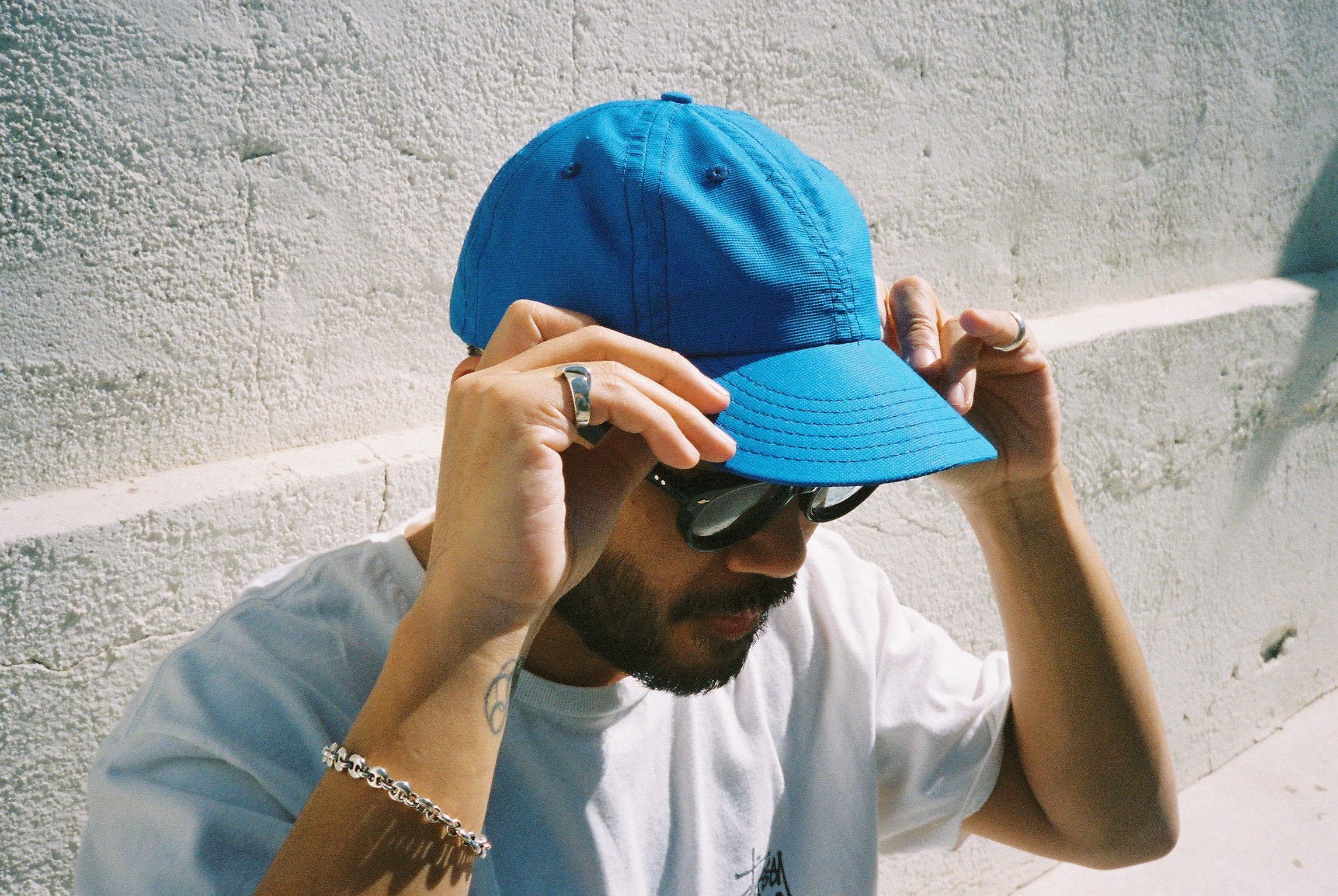 Lite Year Six Panel Cap - Royal Blue Adjustable Snapback Hat for Men & Women | Casual Streetwear, Outdoor Sports, Fashion Accessory