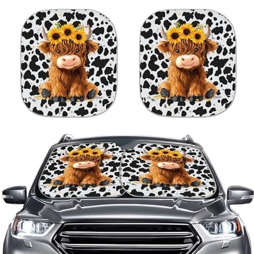 Cow Print Highland Cow
