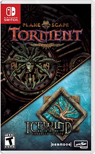 Planescape Torment & Icewind Dale Enhanced Editions Bundle - Nintendo Switch Game | Classic RPG Adventure | Perfect for Travel & Home Gaming