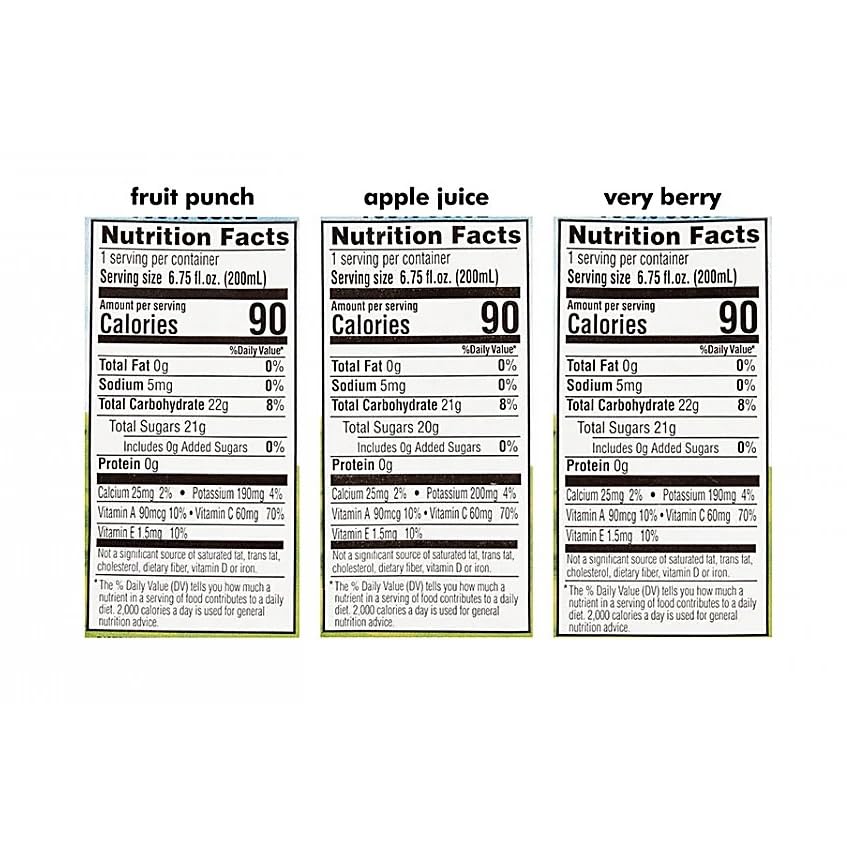 Apple & Eve 100% Fruit Juice Variety Pack - 9 Boxes (6.7 oz) for Kids Lunch & Snacks