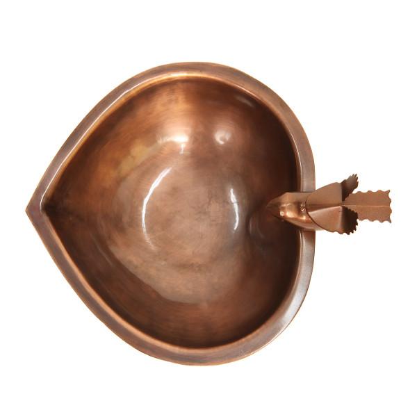 Heart Shaped Birdbath for Garden - Outdoor Decorative Bird Bath with Stand, Perfect for Attracting Birds to Your Backyard or Patio