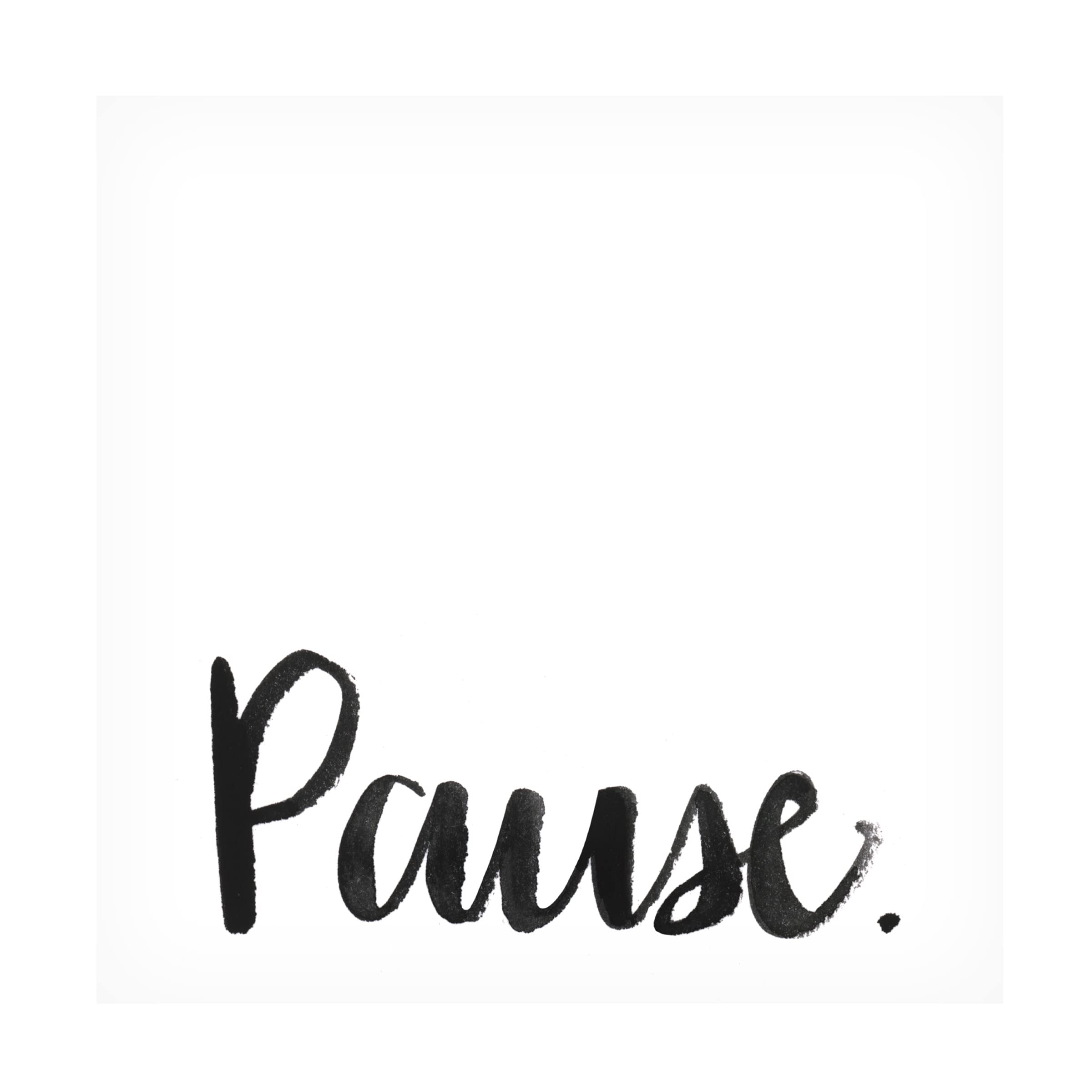 Grace Popp 'Simple Mantras II' Canvas Wall Art Print - Modern Inspirational Home Decor for Living Room, Bedroom & Office