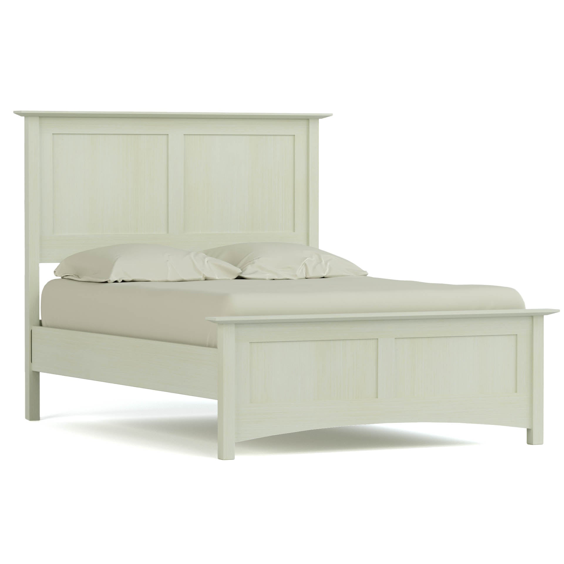 Gable Road Bed Frame - Sturdy Metal Platform Bed with Wooden Headboard - Perfect for Modern Bedrooms & Guest Rooms