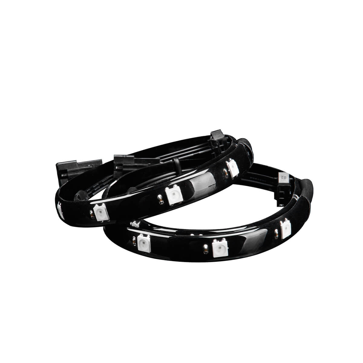 Deepcool LED RGB 200 PRO 350mm x2 RGB Light Strips - Compatible with 5V RGB Motherboard Headers - Perfect for PC Case Lighting, Gaming Setup & Custom PC Builds