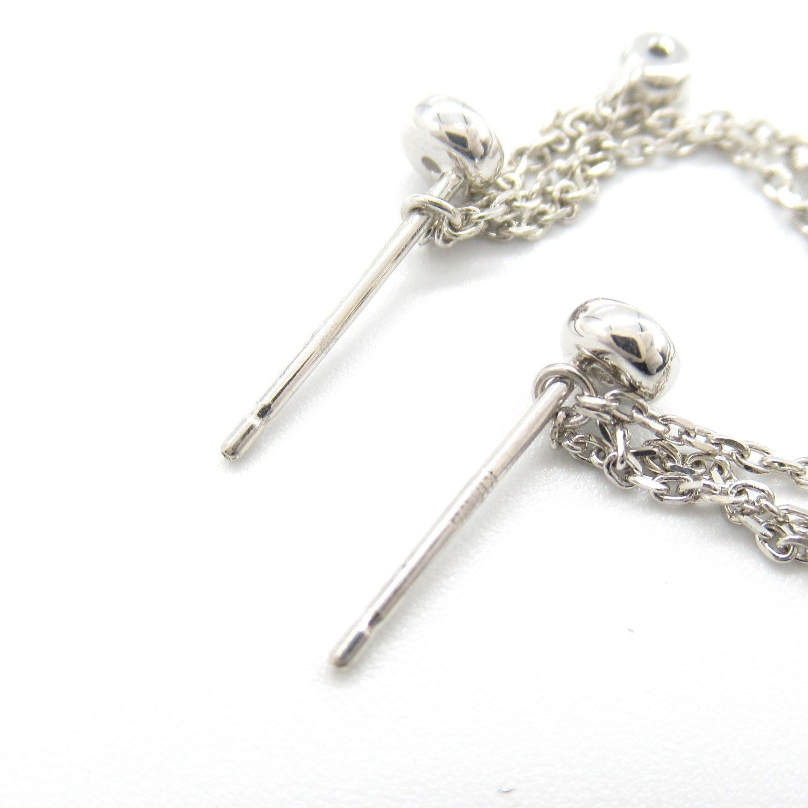 4℃ Diamond Stud Earrings in 18K White Gold - Perfect for Weddings, Anniversaries & Special Occasions