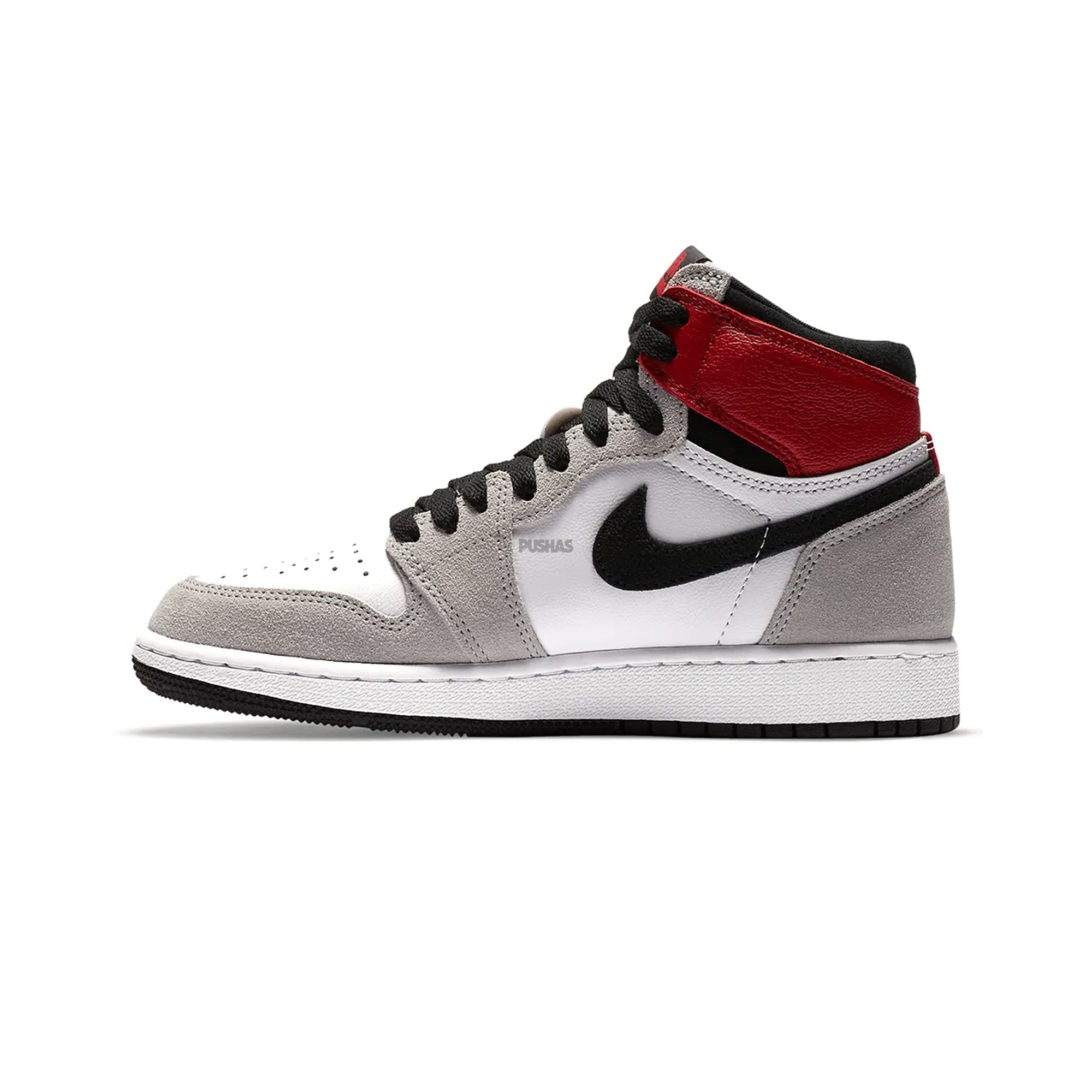 Air Jordan 1 High 'Light Smoke Grey' Sneakers (2020) - Men's Basketball Shoes for Streetwear & Casual Outfits