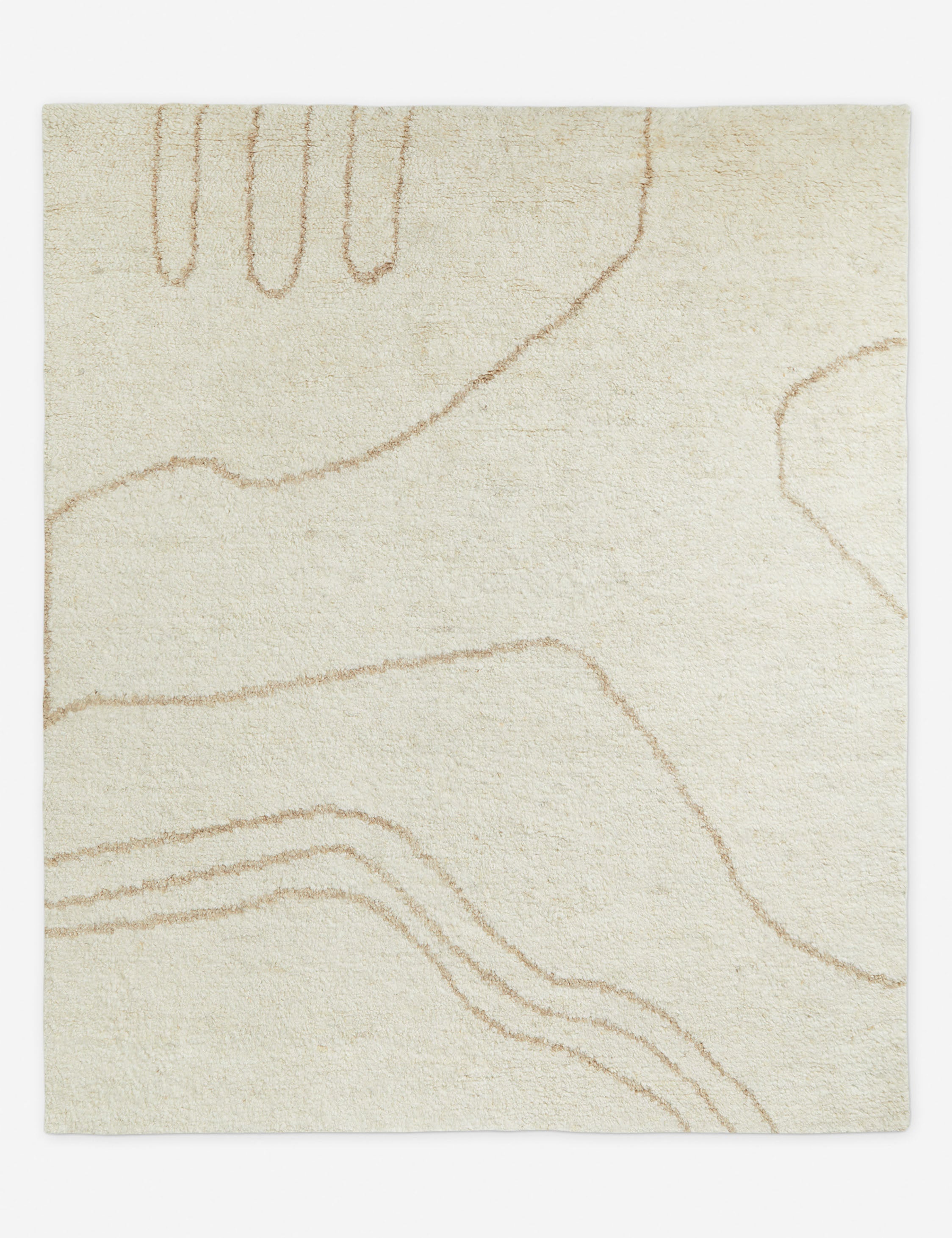 Elan Byrd Hand Knotted Wool Rug Swatch 18x18 Inches - Soft & Durable Area Rug for Living Room, Bedroom, or Office Decor
