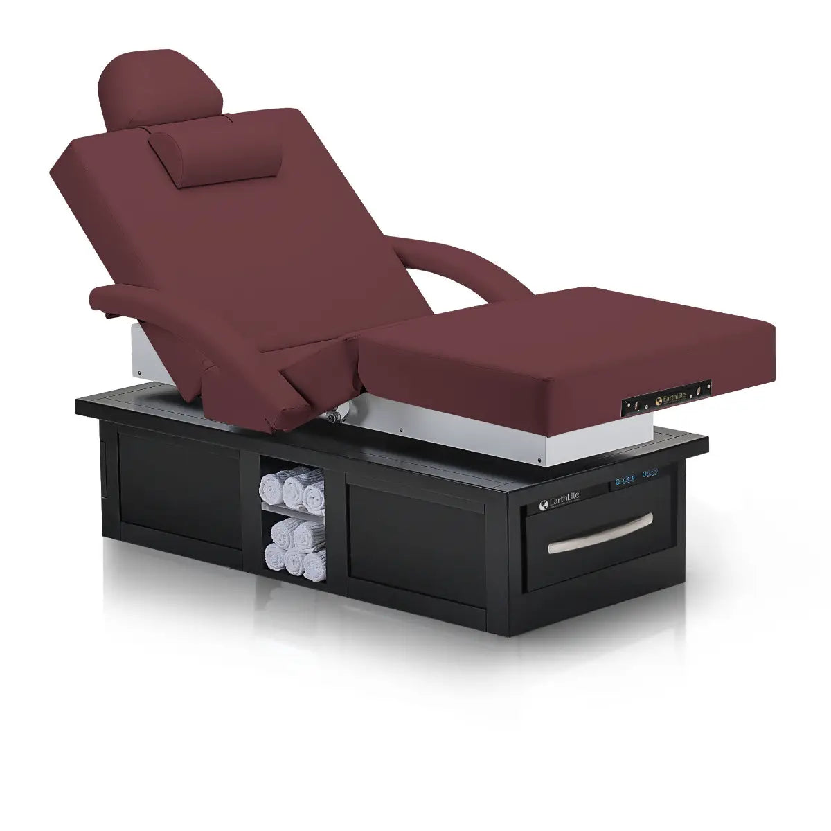 Earthlite Everest Eclipse Electric Lift Massage Table - Professional Adjustable Height for Chiropractic, Physical Therapy & Spa Use