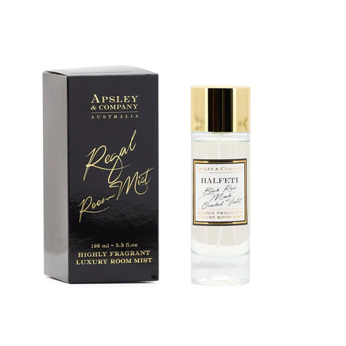 Halfeti 100ml Luxury Room Spray Mist by Apsley & Company - Premium Home Fragrance for Bedroom, Living Room & Office - Long Lasting Aromatic Air Freshener