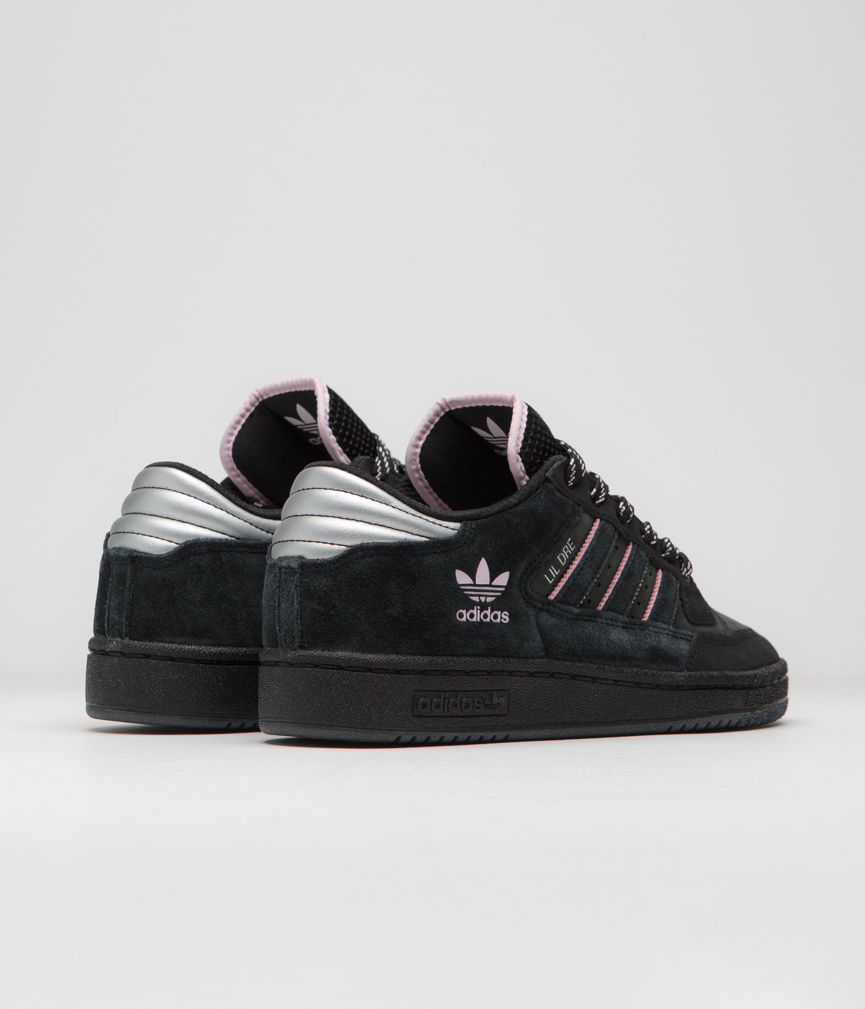 Adidas x Lil Dre Centennial 85 Low ADV Sneakers - Core Black / Clear Pink / Core Black - Stylish Streetwear Shoes for Men & Women | Perfect for Casual Wear, Gym, and Urban Fashion