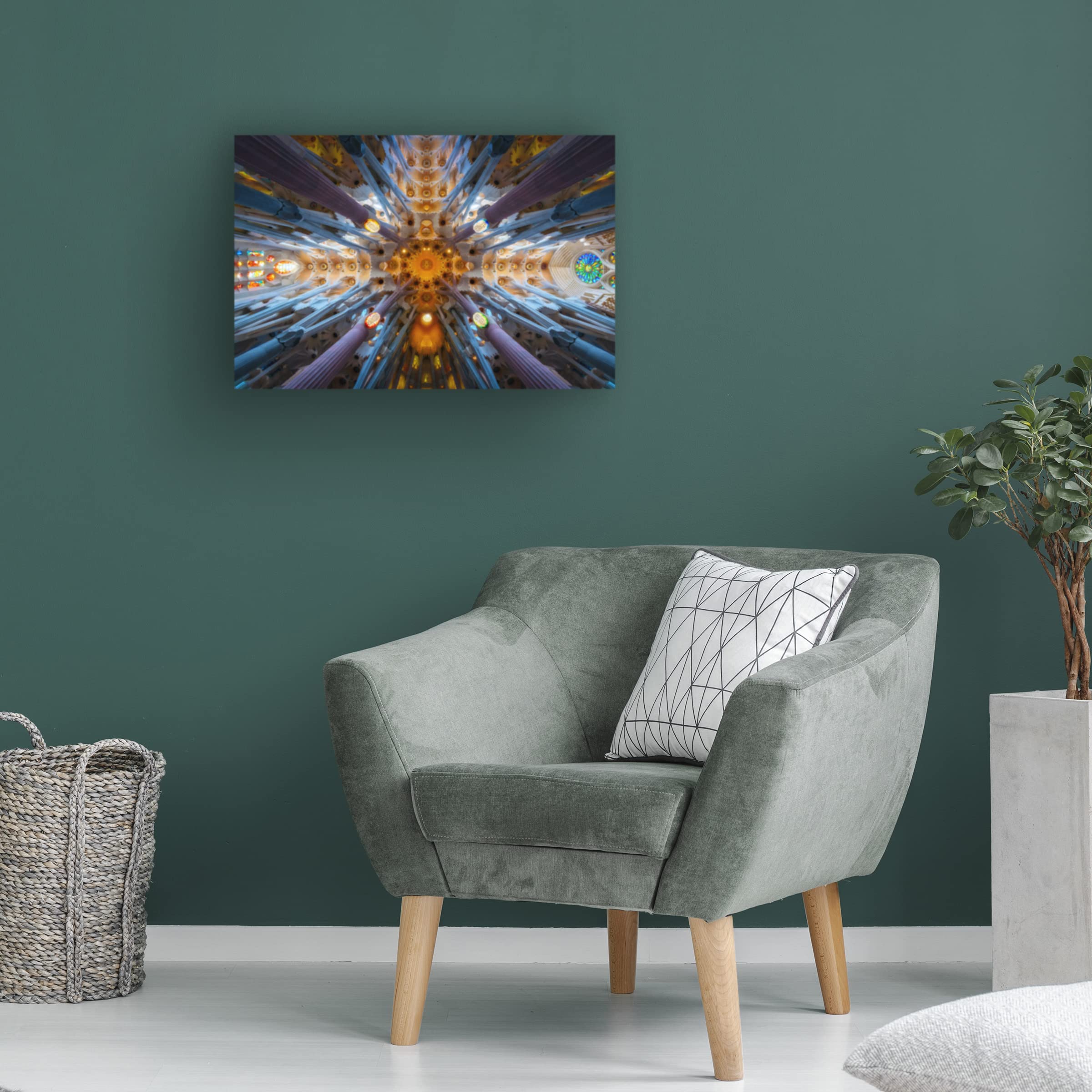 Trademark Fine Art 'Sagrada' Canvas Wall Art by Juan Pablo De - Perfect for Living Room, Bedroom & Office Decor