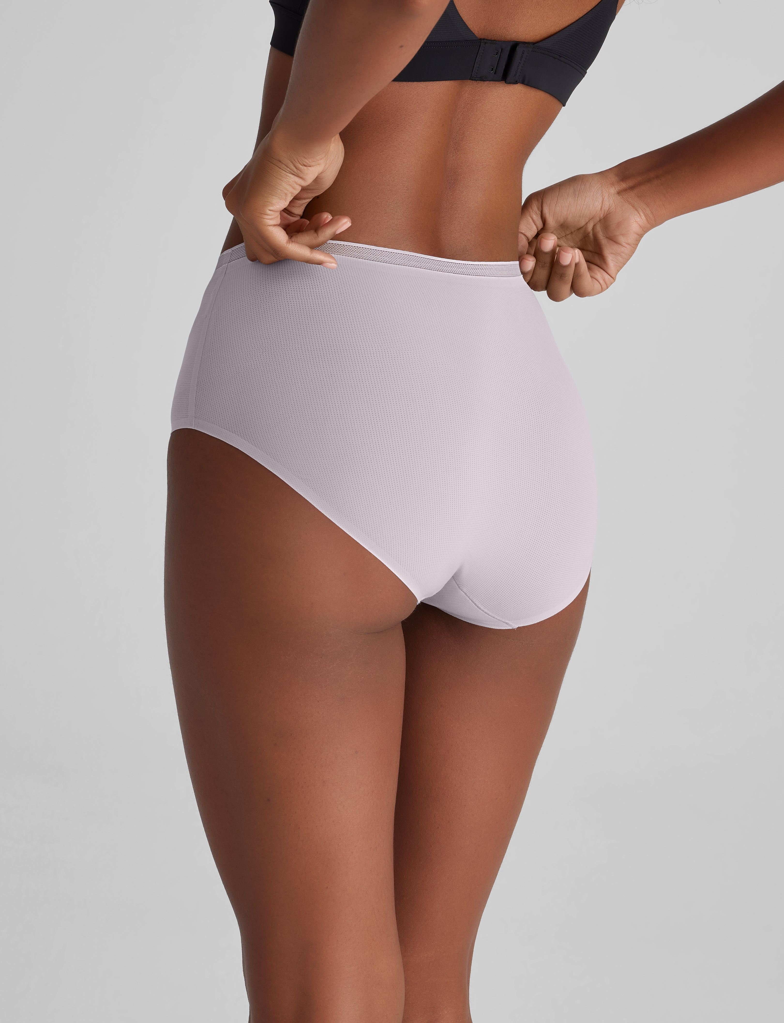 Women's High Rise Cotton Underwear - Comfortable Breathable Panties for Everyday Wear | Perfect for Yoga, Workout & Lounge