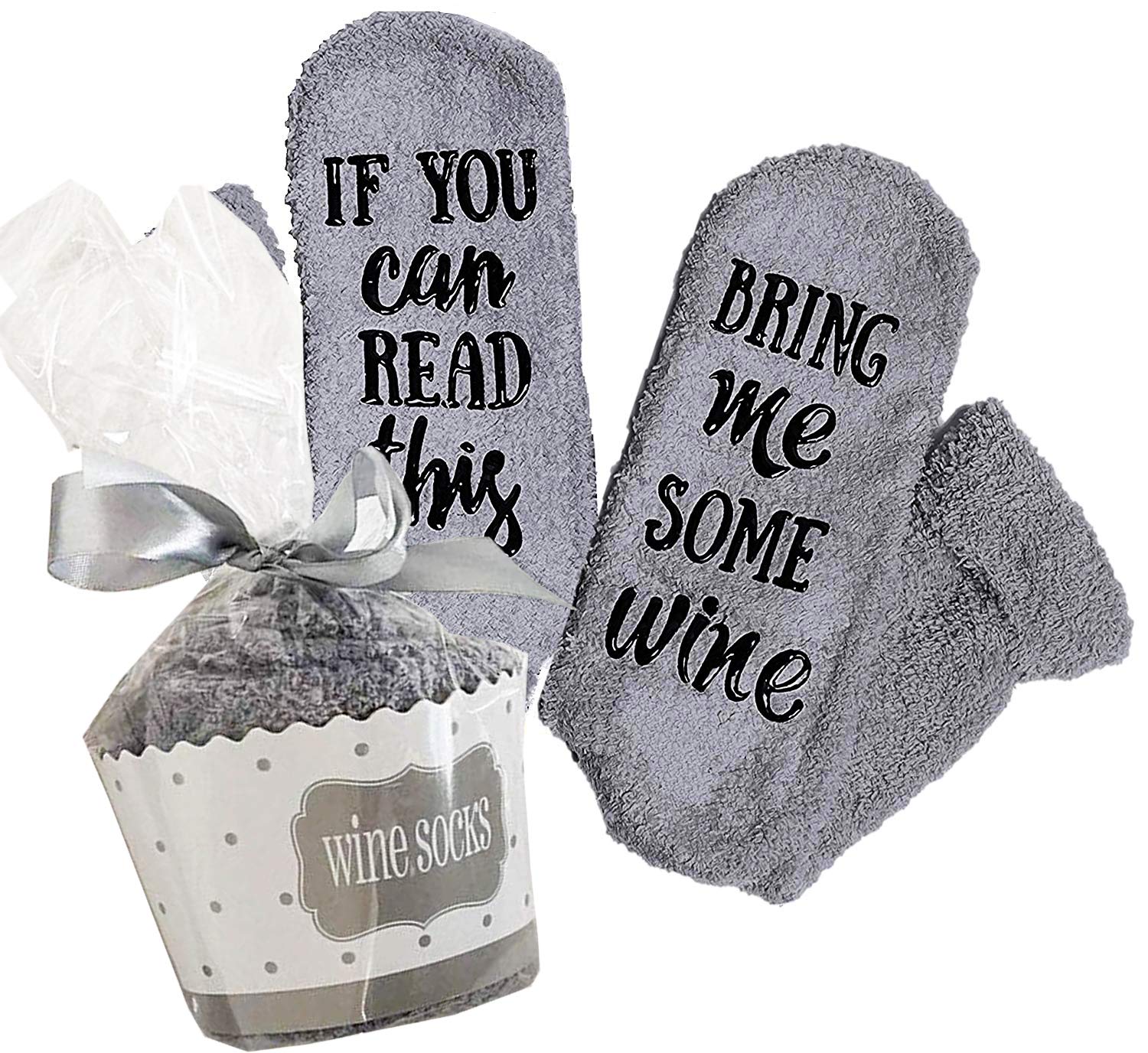 Sunseed Gift Socks - Funny Novelty Luxury Socks with 'If You Can Read This' Print - Perfect for Gifts, Parties & Everyday Comfort