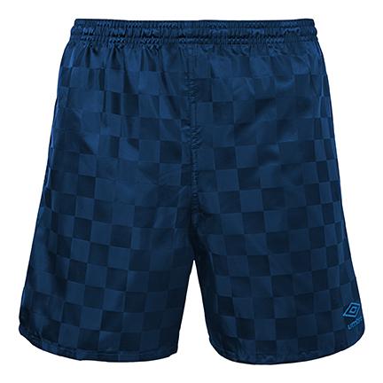 Umbro Checkerboard Shorts for Men - Navy Blue Athletic Shorts | Perfect for Running, Soccer & Casual Wear