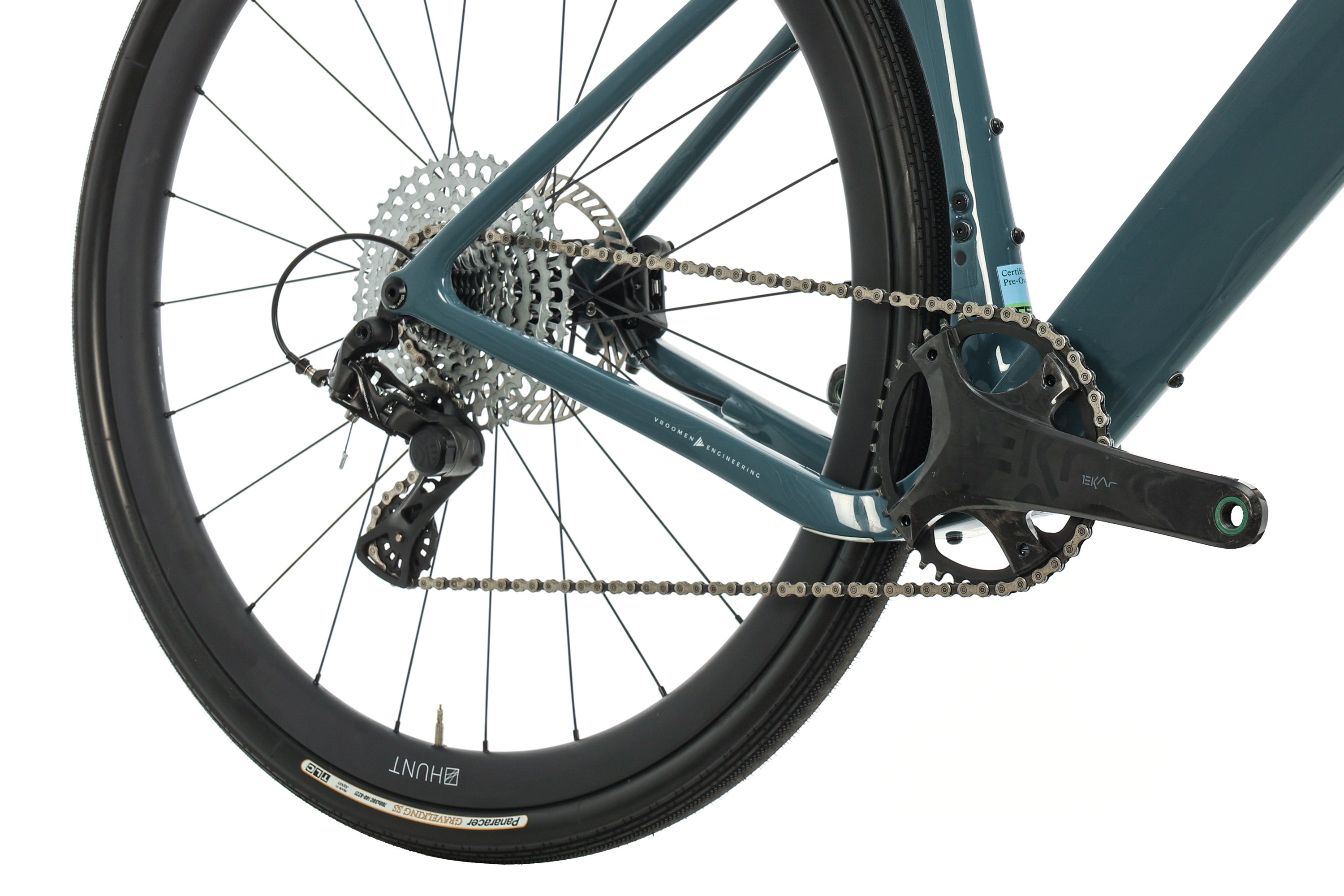 3T Exploro Race Ekar Gravel Bike 2021 - 58cm Carbon Frame, 13-Speed - Perfect for Adventure Cycling, Commuting & Off-Road Trails