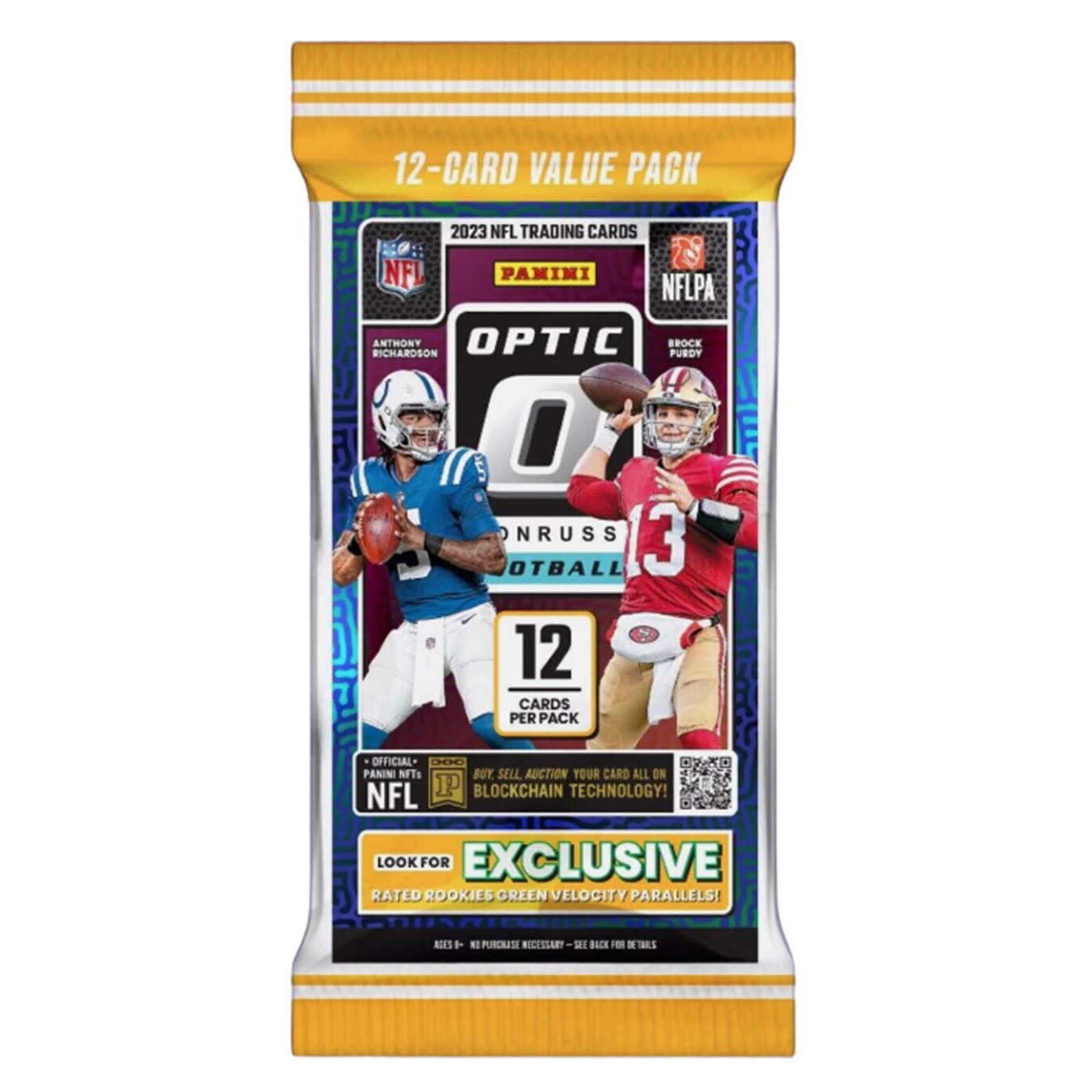 2023 Donruss Football Trading Cards Retail Value Pack - Collectible Sports Cards for NFL Fans & Trading Card Game Enthusiasts | Perfect for Gifts, Collections, and Fantasy Football Drafts