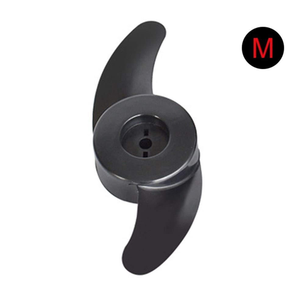 **Inflatable Paddle Board Boat Propeller Motor - Electric Outboard & Trolling Motor for Kayaks, Canoes, Fishing Boats - Portable & Lightweight (Color: M 2Vanes) - Perfect for Fishing, Camping & Water Adventures**