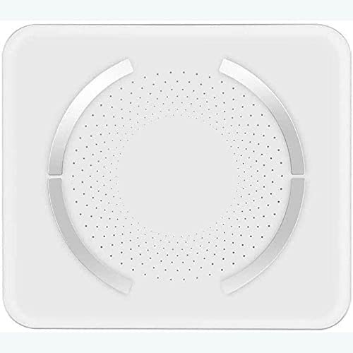 QINERSAW Bluetooth Smart Bathroom Scale - Digital Body Weight & Fat Monitor with High-Strength Tempered Glass, LED Display & Precision Sensors | Perfect for Home Gym, Weight Loss Tracking & Health Monitoring