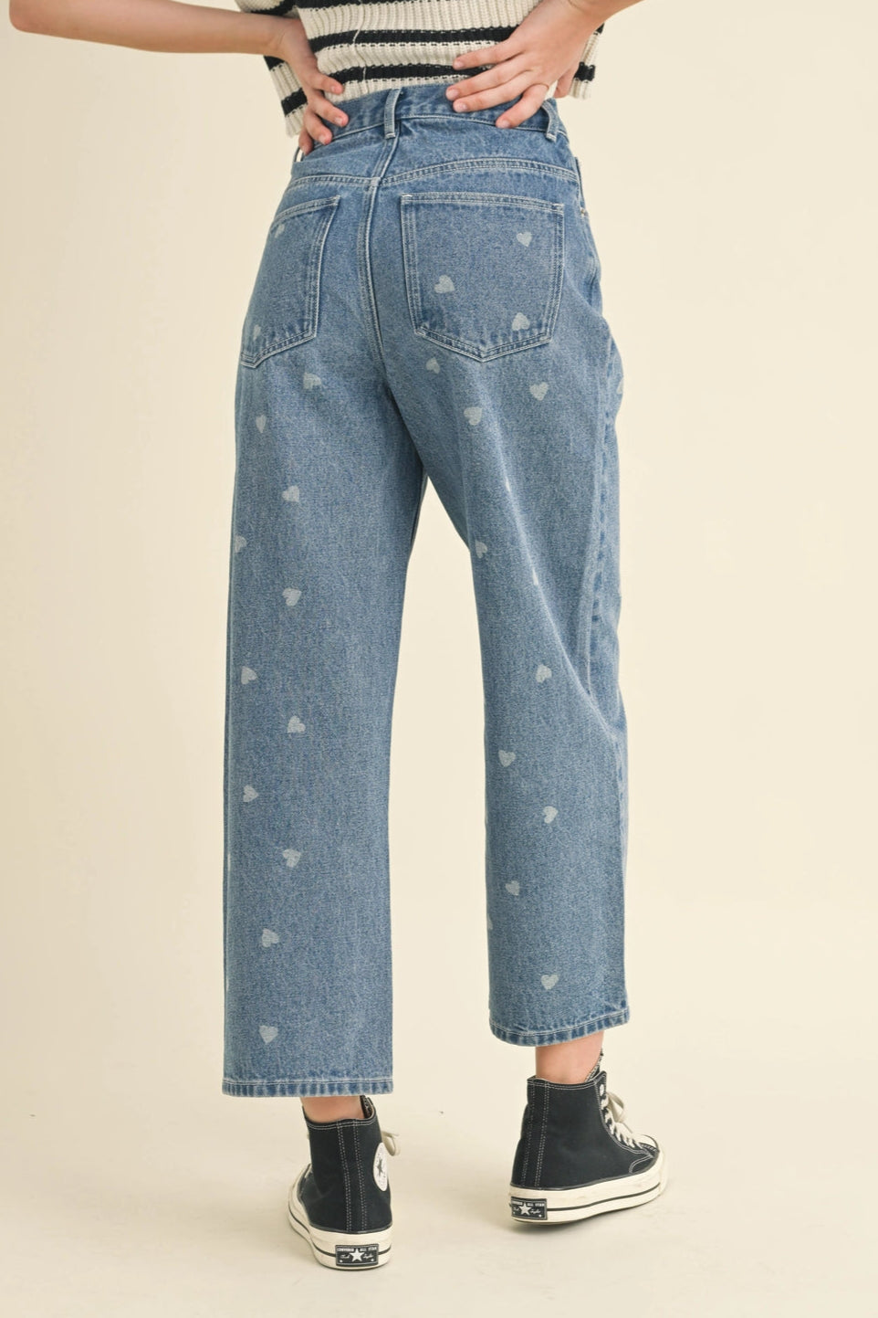 Heart to Heart Denim - Stylish Women's High Waist Skinny Jeans for Casual & Date Night Outfits | Comfortable Stretch Denim Pants for Everyday Wear