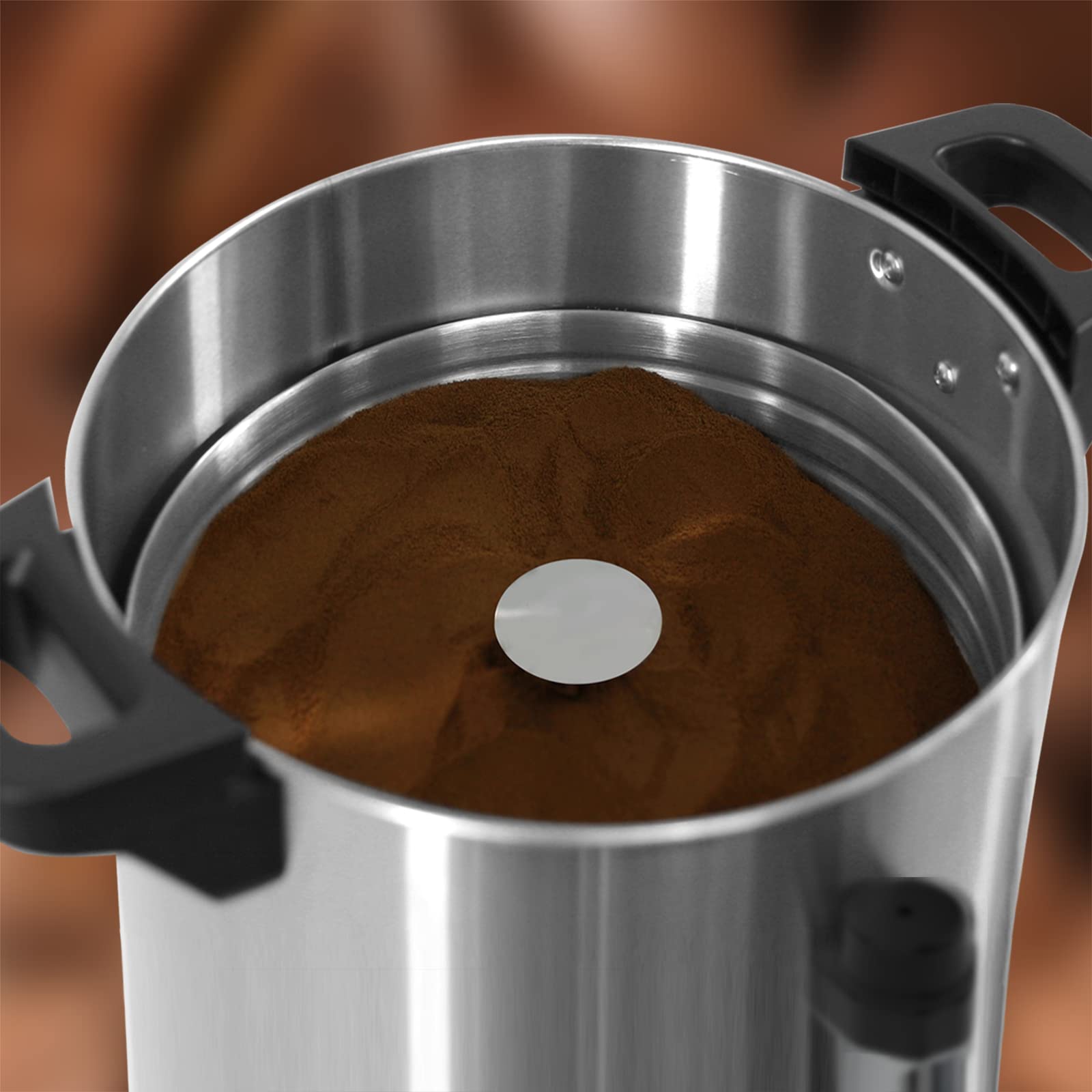 **Valgus 8L (55-Cup) Commercial Grade Stainless Steel Coffee Urn with Percolator – Large Capacity Coffee Maker & Hot Water Dispenser for Home, Office, Wedding, Catering & Events – Perfect for Parties, Buffets & Hospitality Use**