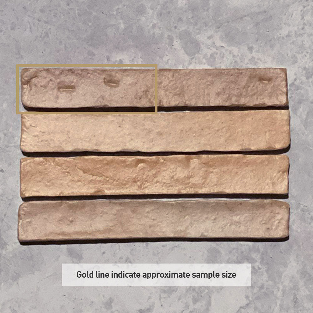 Brickfield Cotto 35x230x10.4 Subway Brick Porcelain Tiles - Classic Kitchen Backsplash & Bathroom Wall Tiles for Modern Home Decor
