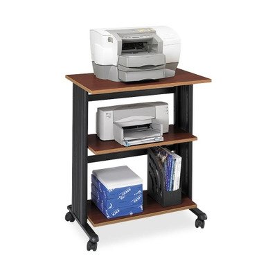 Mobile Printer Cart with Wheels, 29.5