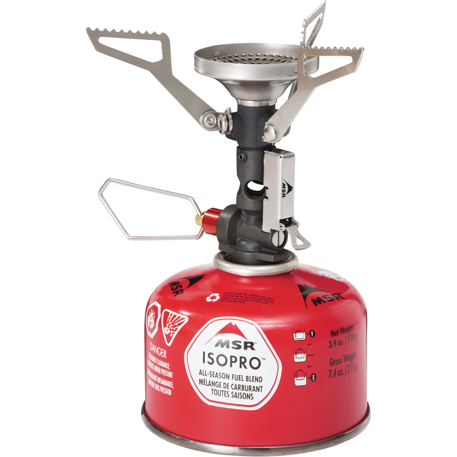 MSR PocketRocket Deluxe Ultralight Backpacking Stove - Compact Camping Stove for Hiking, Backpacking & Outdoor Adventures - Perfect for Boiling Water & Cooking Meals in the Wilderness