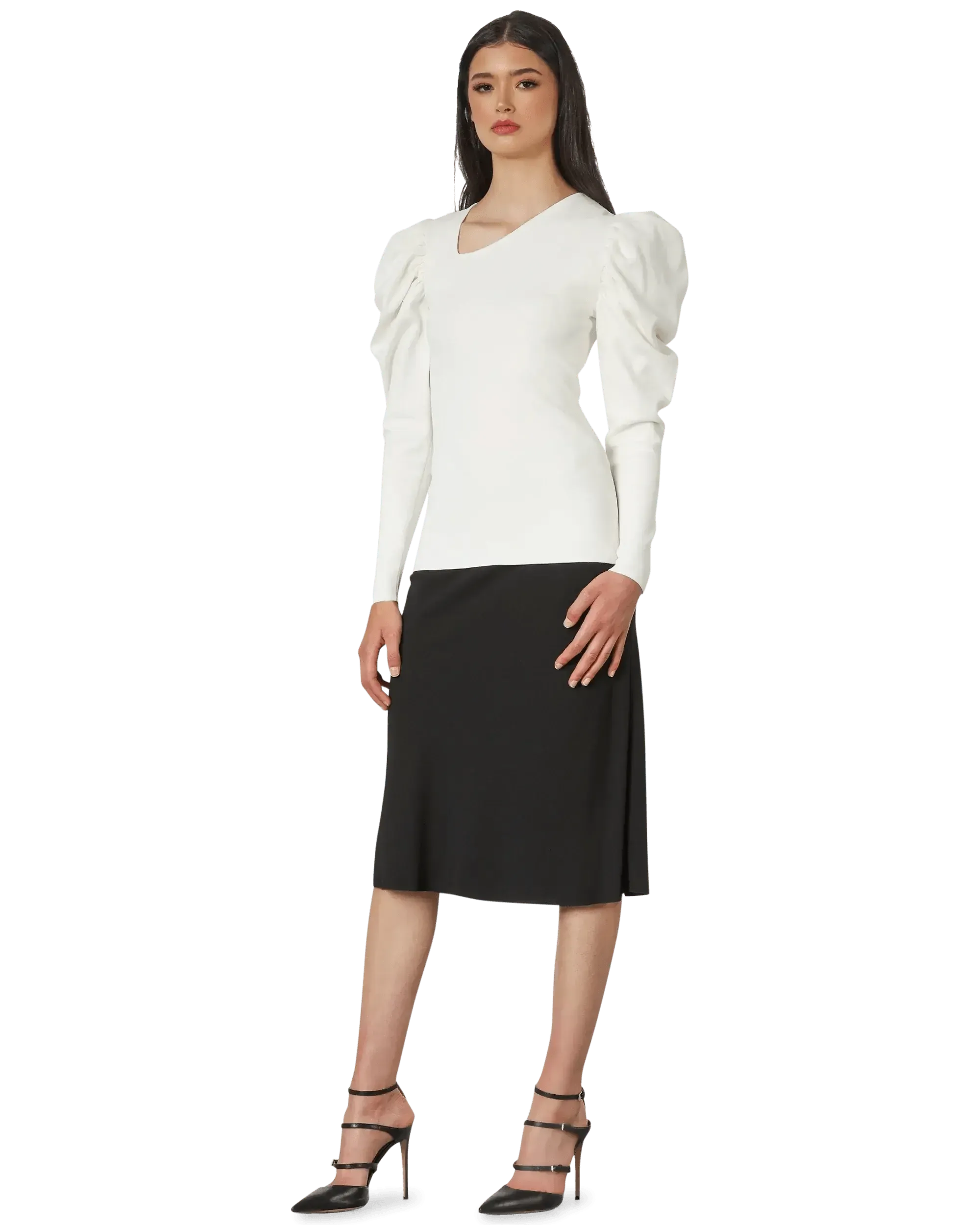 Classic Flared Skirt for Women - Vintage A-Line Midi Skirt with High Waist & Pockets | Perfect for Office, Date Night & Casual Outfits