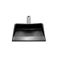 Dust Pan Charcoal Grey - Heavy Duty Broom Dustpan Set for Home Cleaning, Kitchen, Garage & Outdoor Use