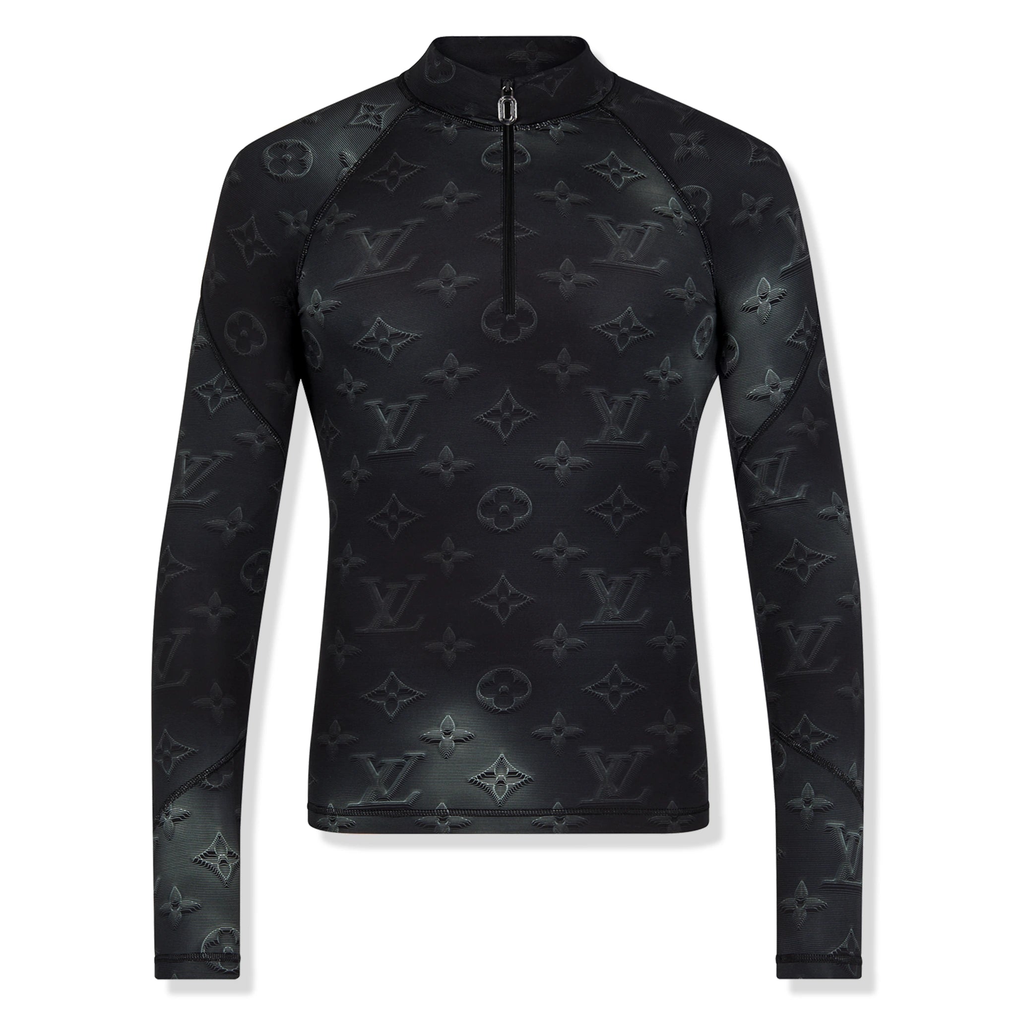 Louis Vuitton 2054 Technical Half Zip Long Sleeve Pullover - Stylish Men's Luxury Streetwear for Urban Fashion & Outdoor Activities