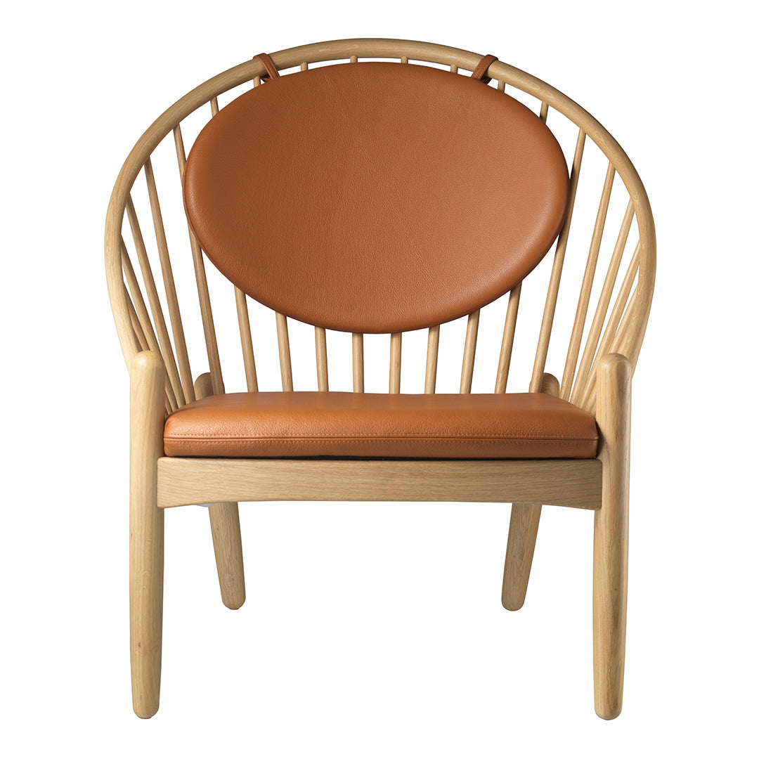 J166 Jorna Lounge Armchair - Modern Accent Chair for Living Room, Bedroom & Office - Comfortable Upholstered Armchair with Sturdy Metal Legs - Perfect for Relaxing, Reading & Small Spaces