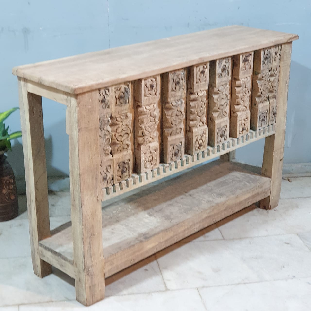 Handmade Solid Hardwood Console Table - 55