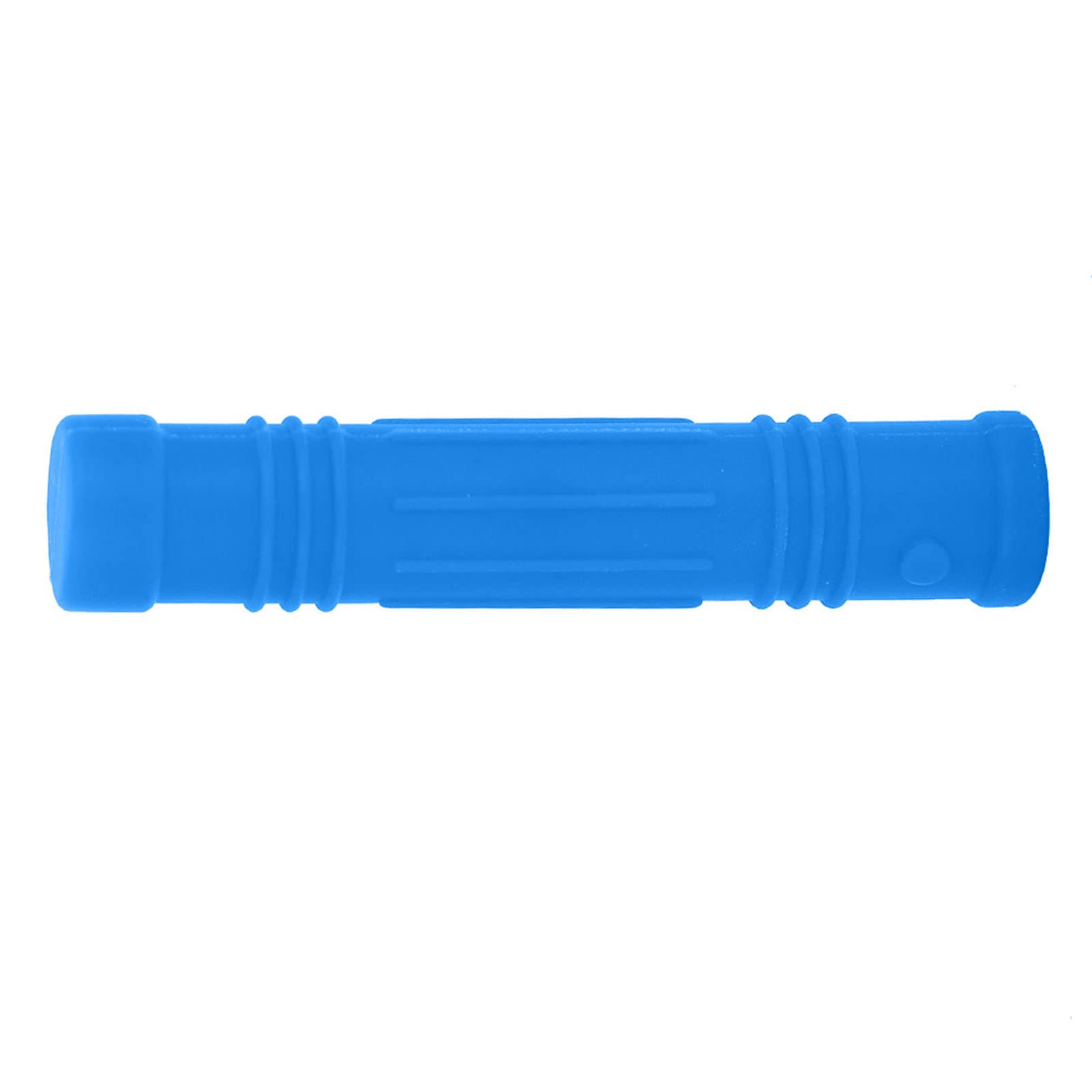 FILFEEL Silicone Chewable Pencil Toppers for Kids - Sensory Fidget Toys for Anxiety Relief, ADHD & Autism - BPA-Free Oral Motor Chew Toys for Classroom & Home Use (Blue)