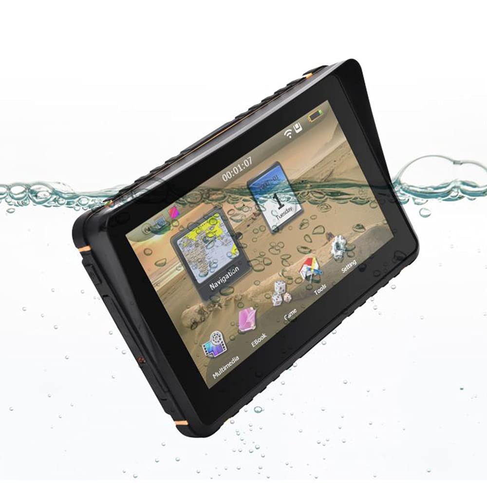 GoolRC 2-in-1 Waterproof GPS Navigation System for Motorcycle & Car - North America Maps, Voice Turn Directions, Mount Kit Included | Perfect for Road Trips, Commuting & Adventure Riding
