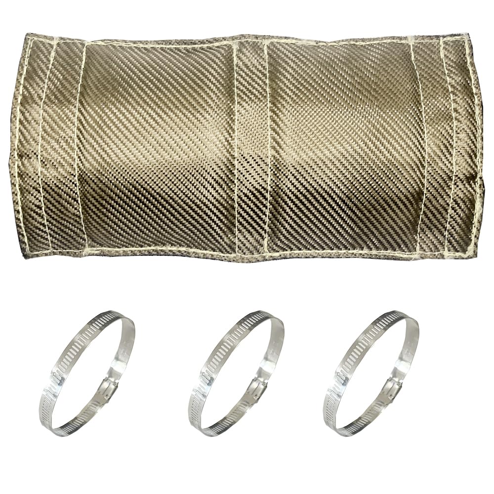 Titanium Exhaust Heat Shield 6x12