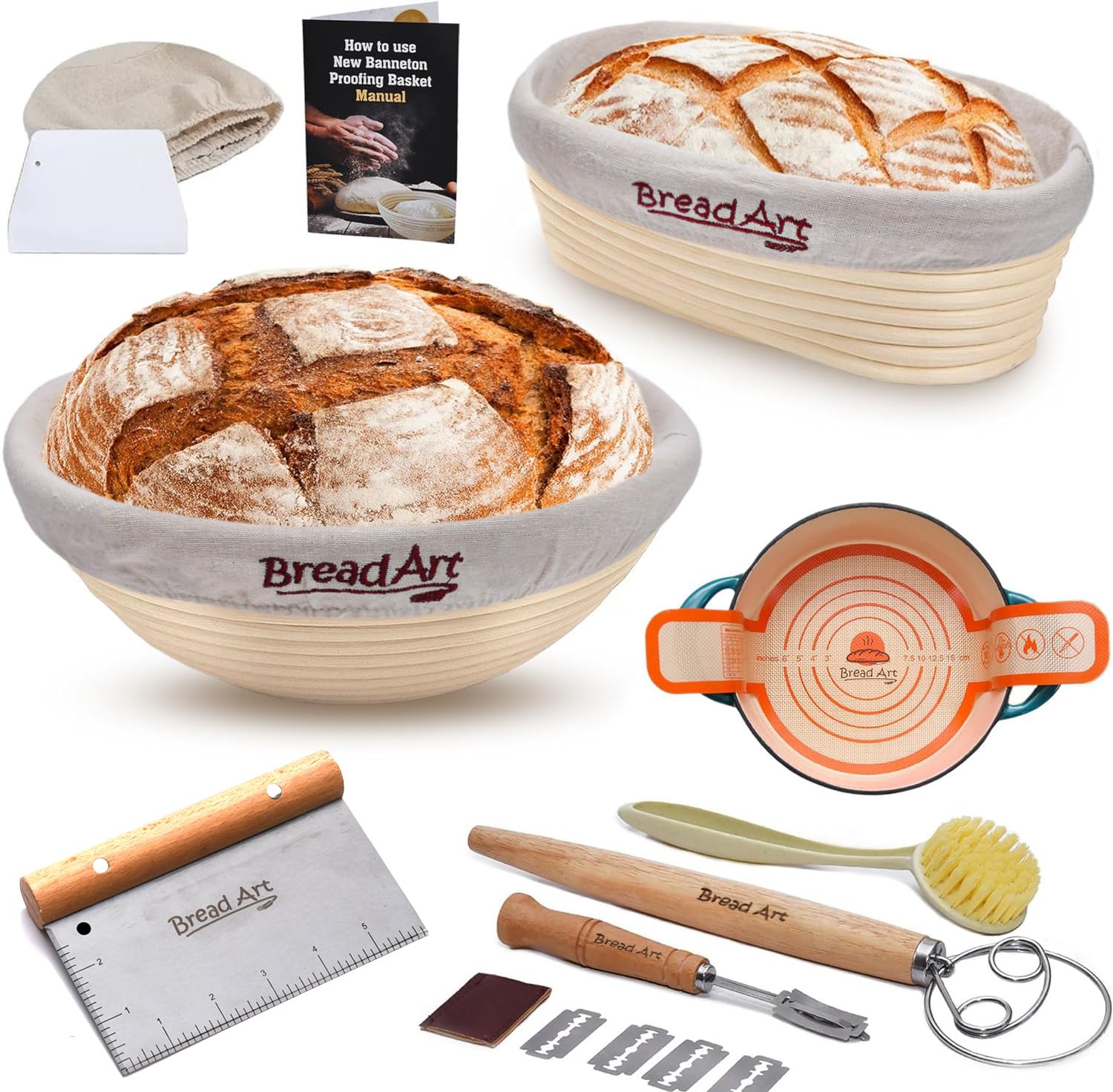 Organic Sourdough Bread Starter Kit - 9