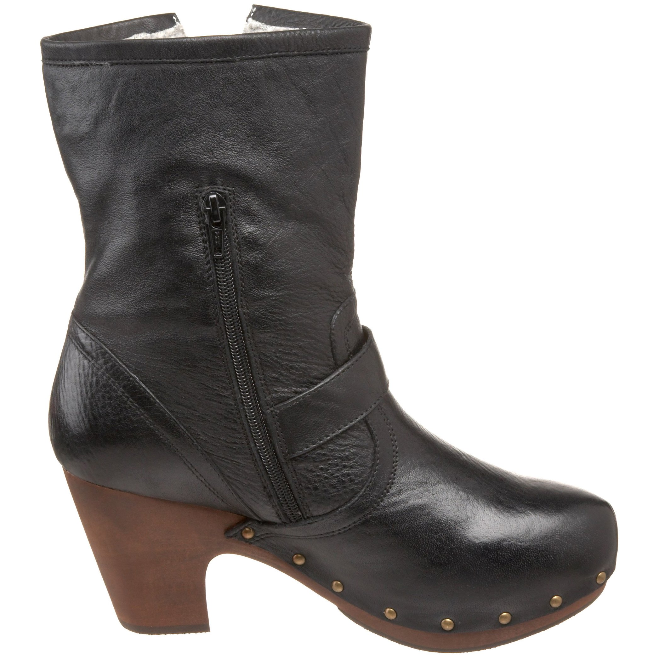 Miz Mooz Women's Howser Leather Ankle Boots - Comfortable & Stylish for Fall & Winter Fashion | Perfect for Work, Casual Outfits & Outdoor Activities