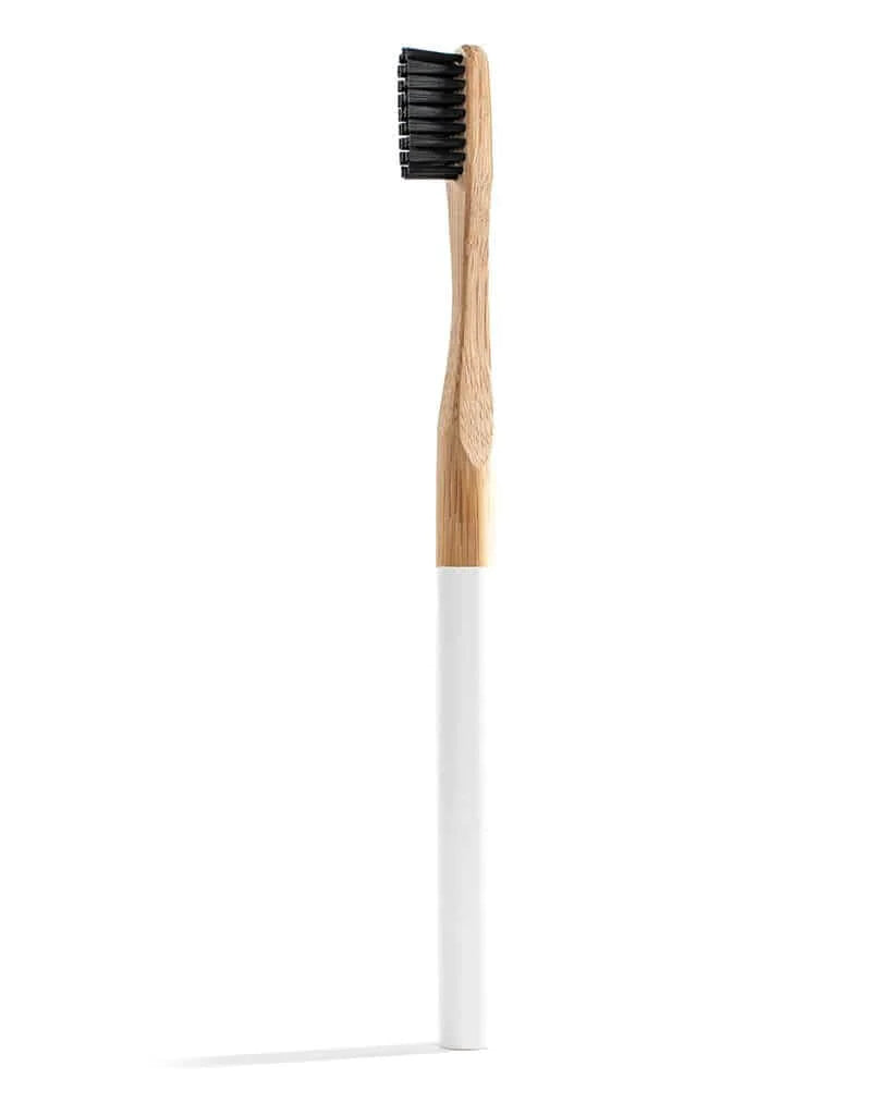 Eco-Friendly Black Bamboo Toothbrush - Biodegradable & Sustainable for Oral Care - Perfect for Travel, Home & Zero Waste Lifestyle