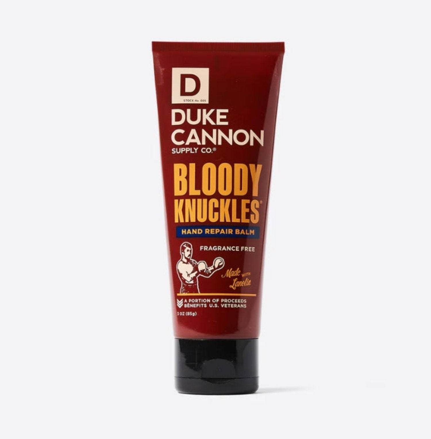 Duke Cannon Bloody Knuckles Hand Repair Balm - Moisturizing & Healing for Dry, Cracked Hands - Ideal for Construction Workers, Gardeners & Outdoor Enthusiasts