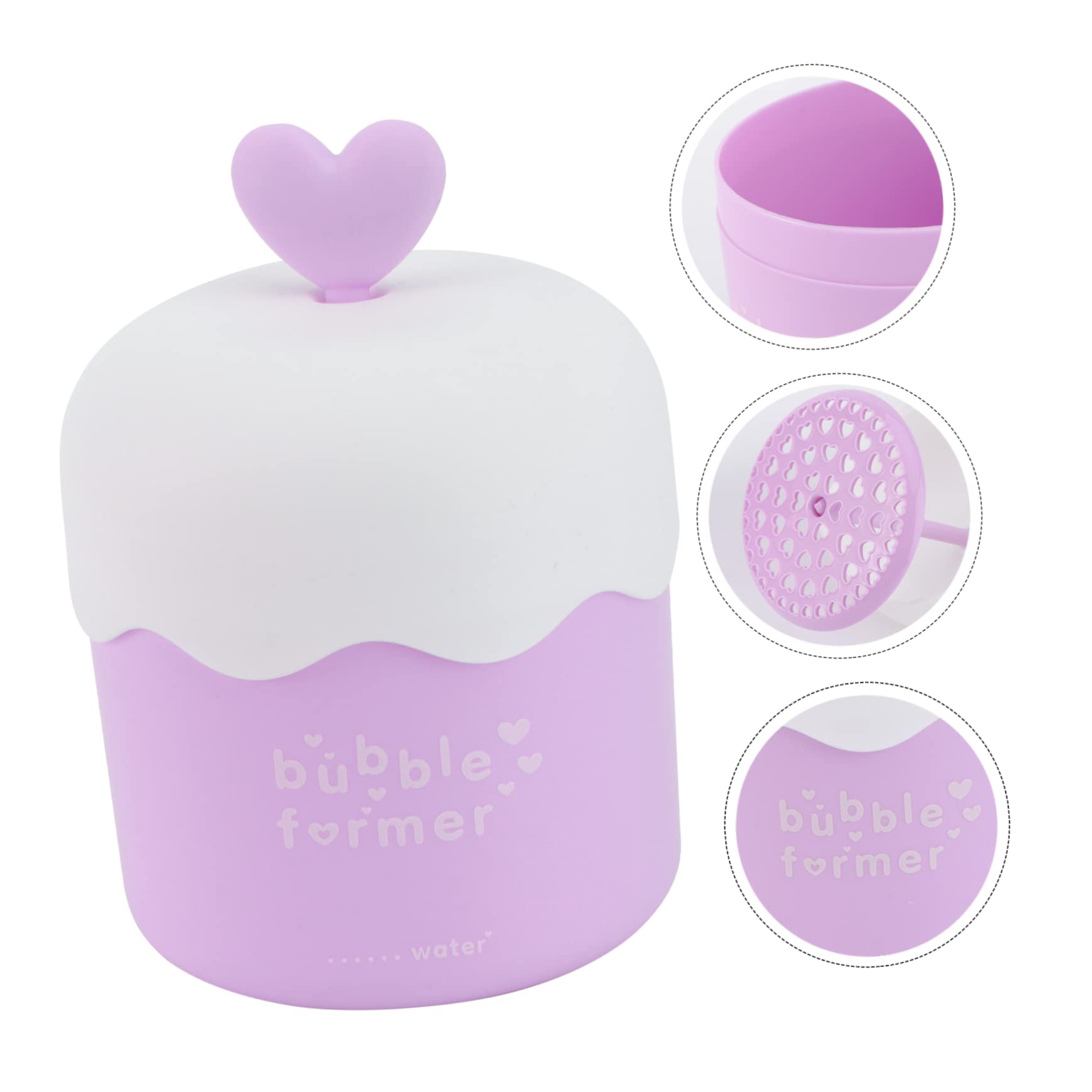 Cabilock Bubble Machine for Kids - Portable Foaming Soap Dispenser & Travel Body Wash Cup - Mini Bubble Maker Tool for Bath Time & Facial Cleanser - Perfect for Travel, Home, and Kids Bathroom Fun