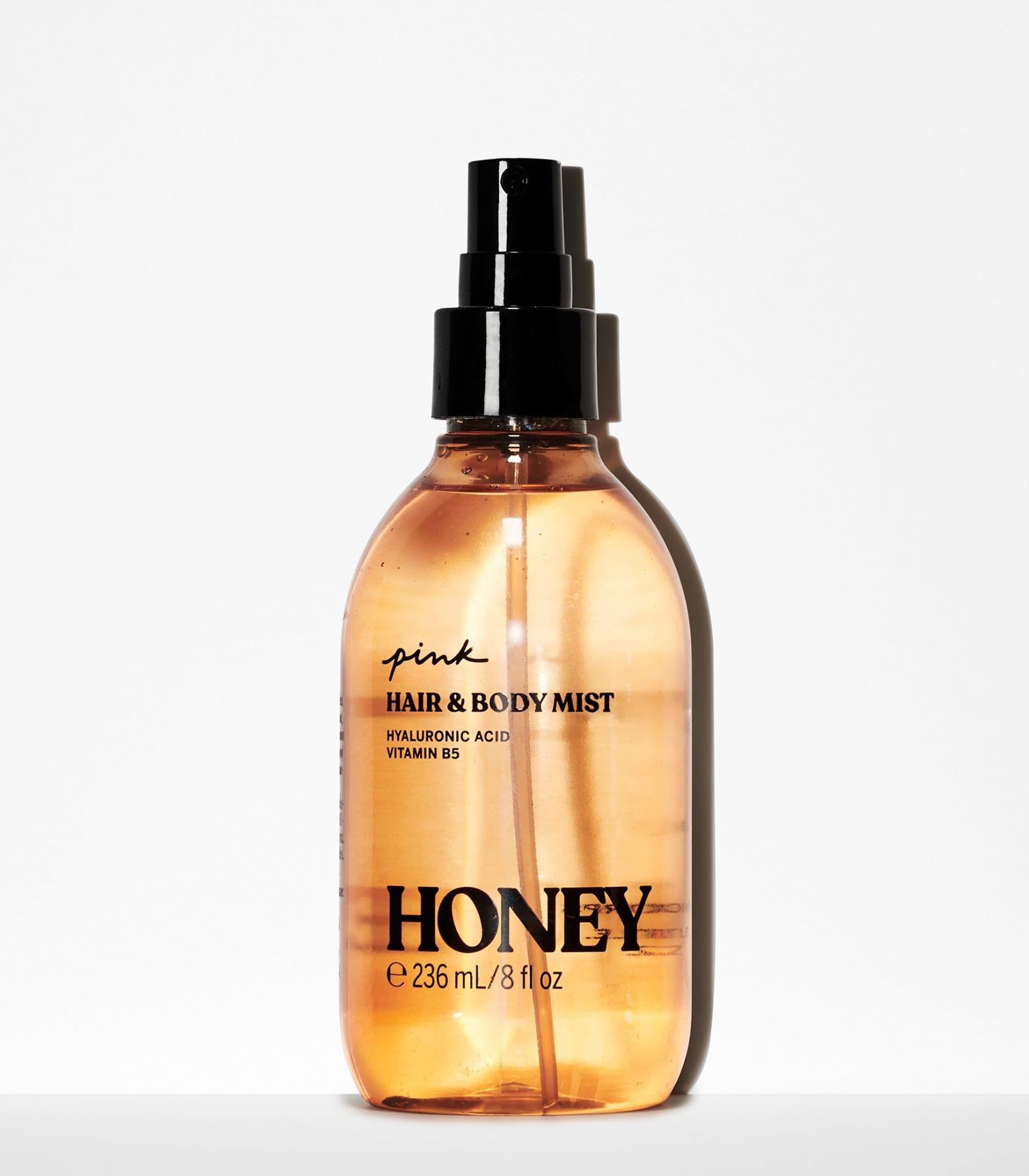 Victoria's Secret PINK Honey Hair & Body Mist for Women - 8 oz Floral Vanilla Perfume Spray | Lightweight Daily Fragrance for Work, Date Night & Special Occasions