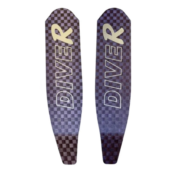 DiveR HypeTex Lavender Free Diving Fin Blades - Premium Scuba Diving Fins for Spearfishing & Underwater Photography