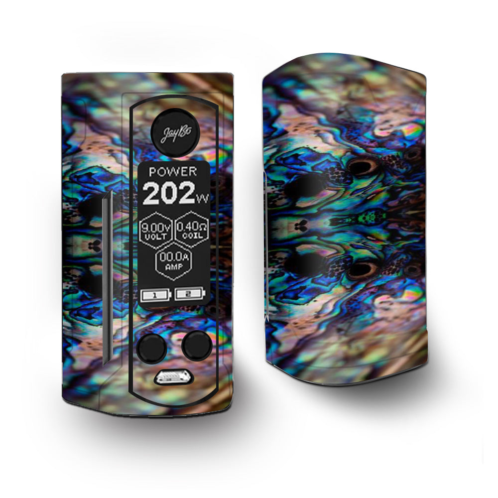Vaporesso Armour Kit Skin - Abalone Blue Black Shell Design for Vape Mod Protection | Stylish & Durable Cover for Vaping Enthusiasts | Perfect for Travel, Home & Outdoor Use