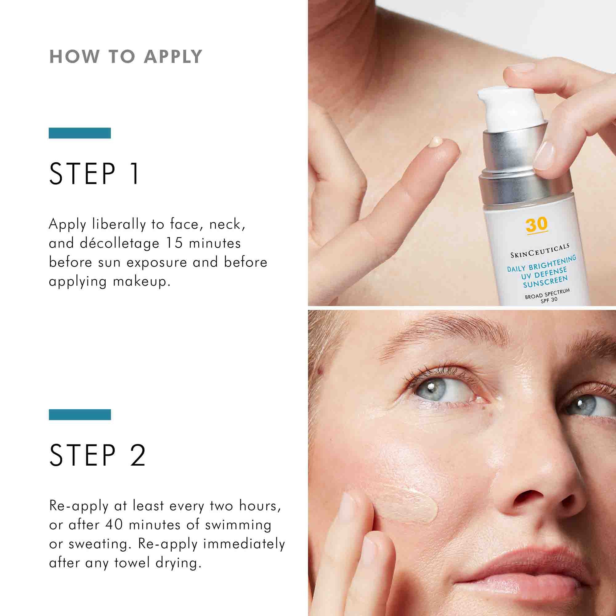 Daily Brightening UV Defense SPF 30 Face Moisturizer - Lightweight Hydration for Glowing Skin | Perfect for Daytime Use & Outdoor Activities