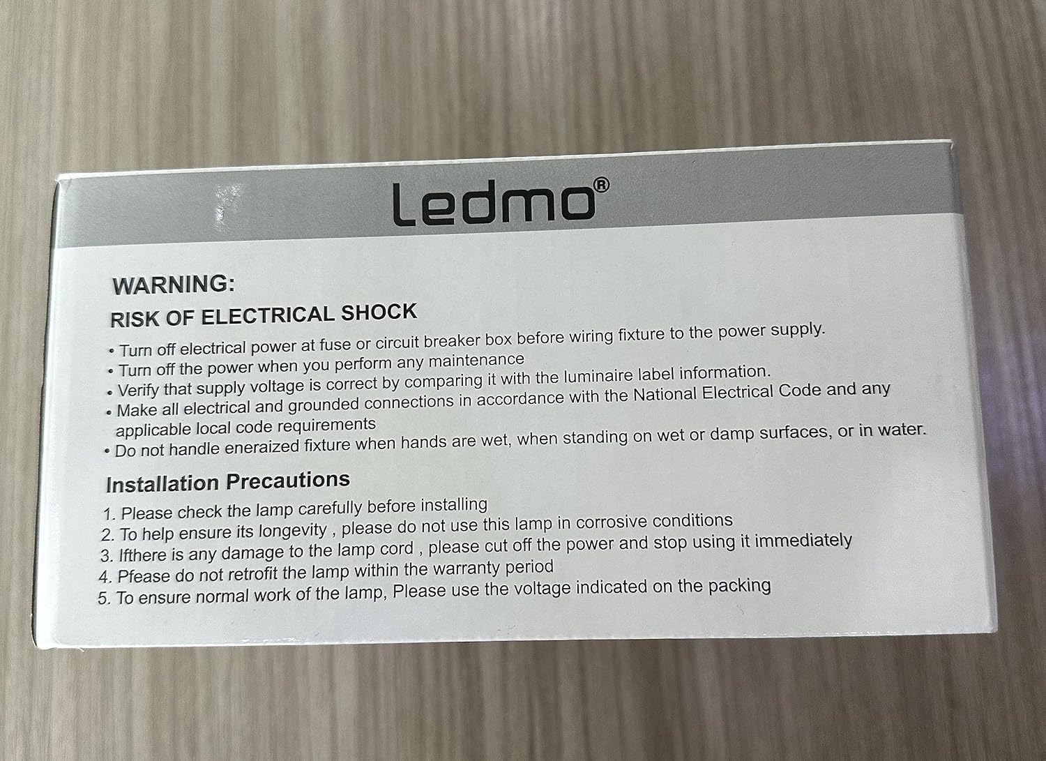 LEDMO 4 Pack 12W LED Wall Lights - 3000K Warm White, Adjustable Beam Angle, IP65 Waterproof for Indoor/Outdoor Use - Perfect for Patio, Garden, Garage & Entryway Lighting