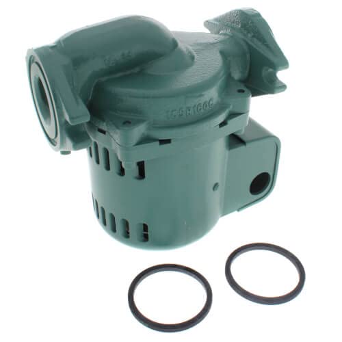 Taco 2400 Series Cast Iron Circulator Pump 1/10 HP - Hydronic Heating System, Hot Water Recirculation, Boiler Applications