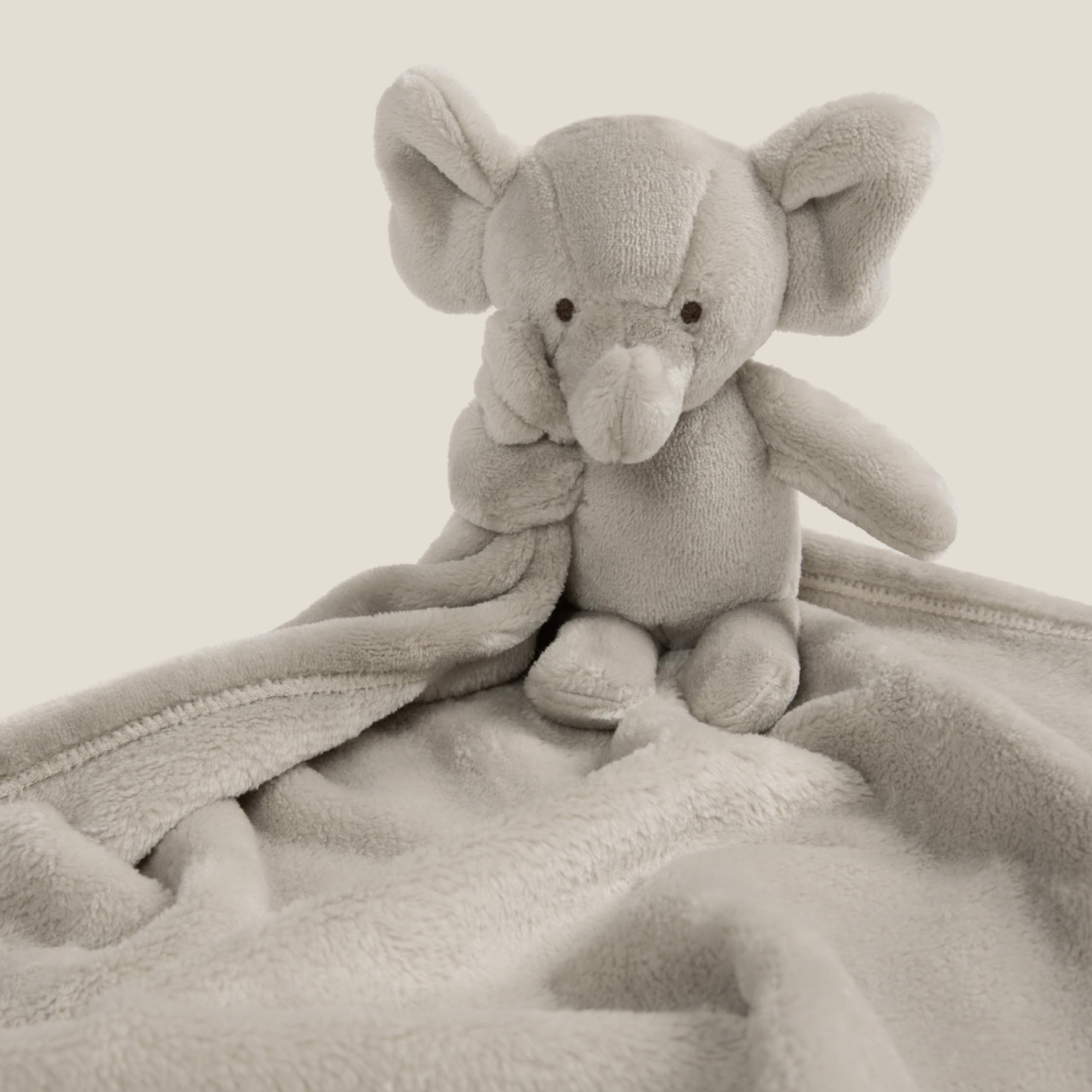 Super Soft UnHide Lil’ Marsh Lovey Baby Blanket with Stuffed Elephant - 20